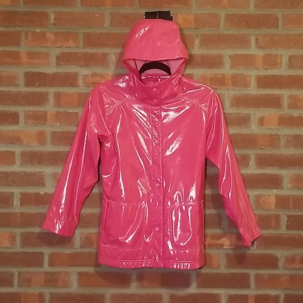 EUC Columbia Pink Kids Raincoat